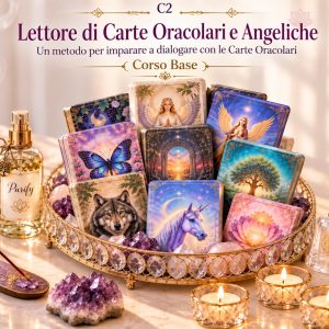 C2 – Lettore di Carte Oracolari e Angeliche – Un metodo per imparare a dialogare con le Carte Oracolari – Corso Base
