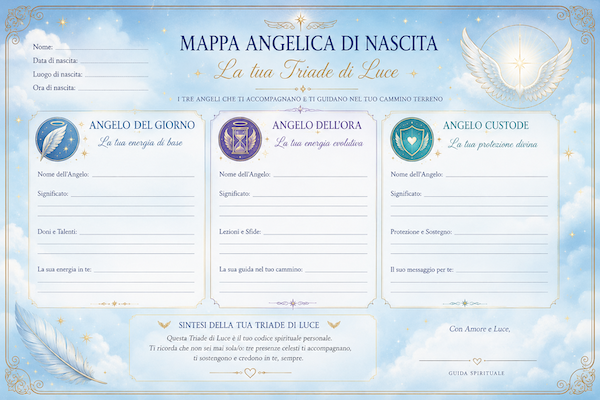 la triade degli angeli della nascita