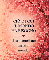 Illustrazione Ikigai Point dedicata al contributo unico che ogni persona può offrire al mondo e alla scoperta del proprio scopo di vita.