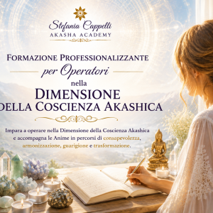 Formazione Professionalizzante per Operatori nella Dimensione della Coscienza Akashica con Stefania Cappelli